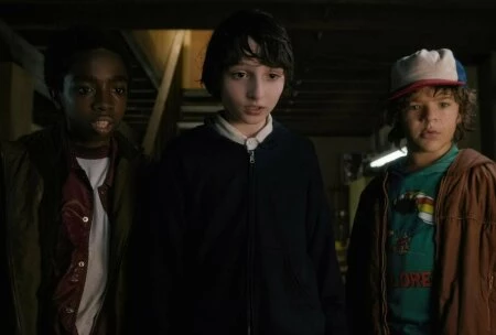 Кадр из сериала Очень странные дела